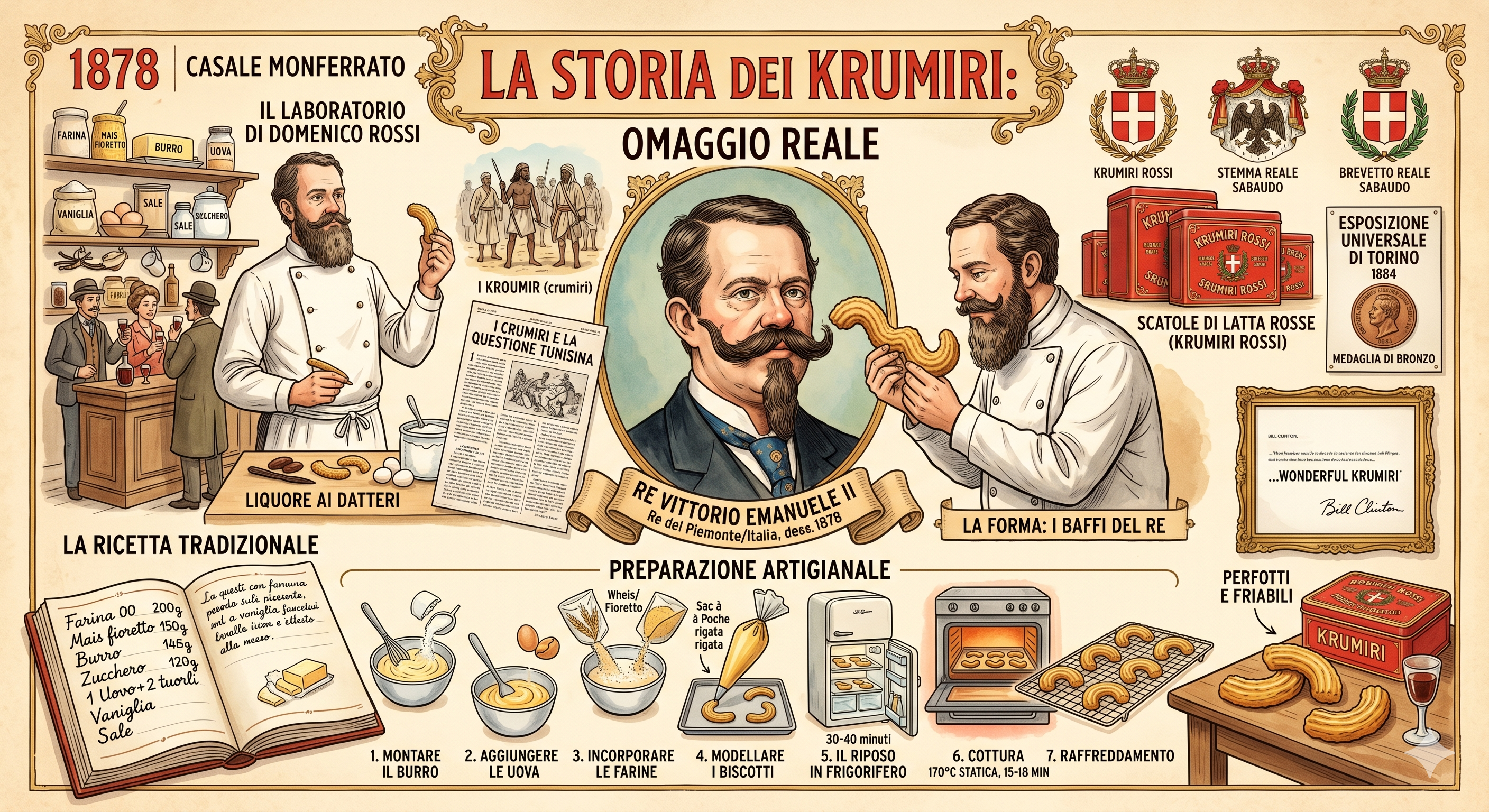 La Storia dei Krumiri: Un Omaggio Reale