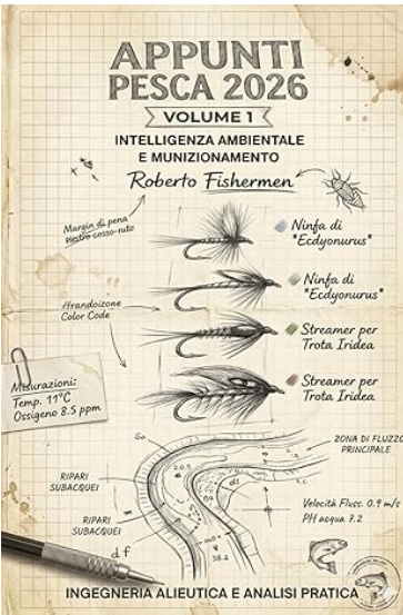 Copertina Appunti di Pesca 2026 Volume 1: Intelligenza Ambientale