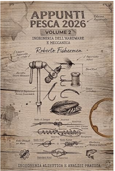 Copertina Appunti di Pesca 2026 Volume 2: Ingegneria dell'Hardware